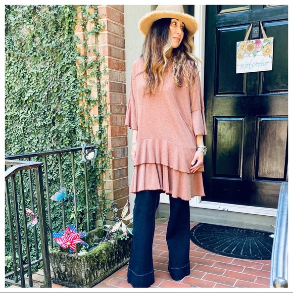 Bohemian chic Layered ruffle dress - Picture 2 of 8